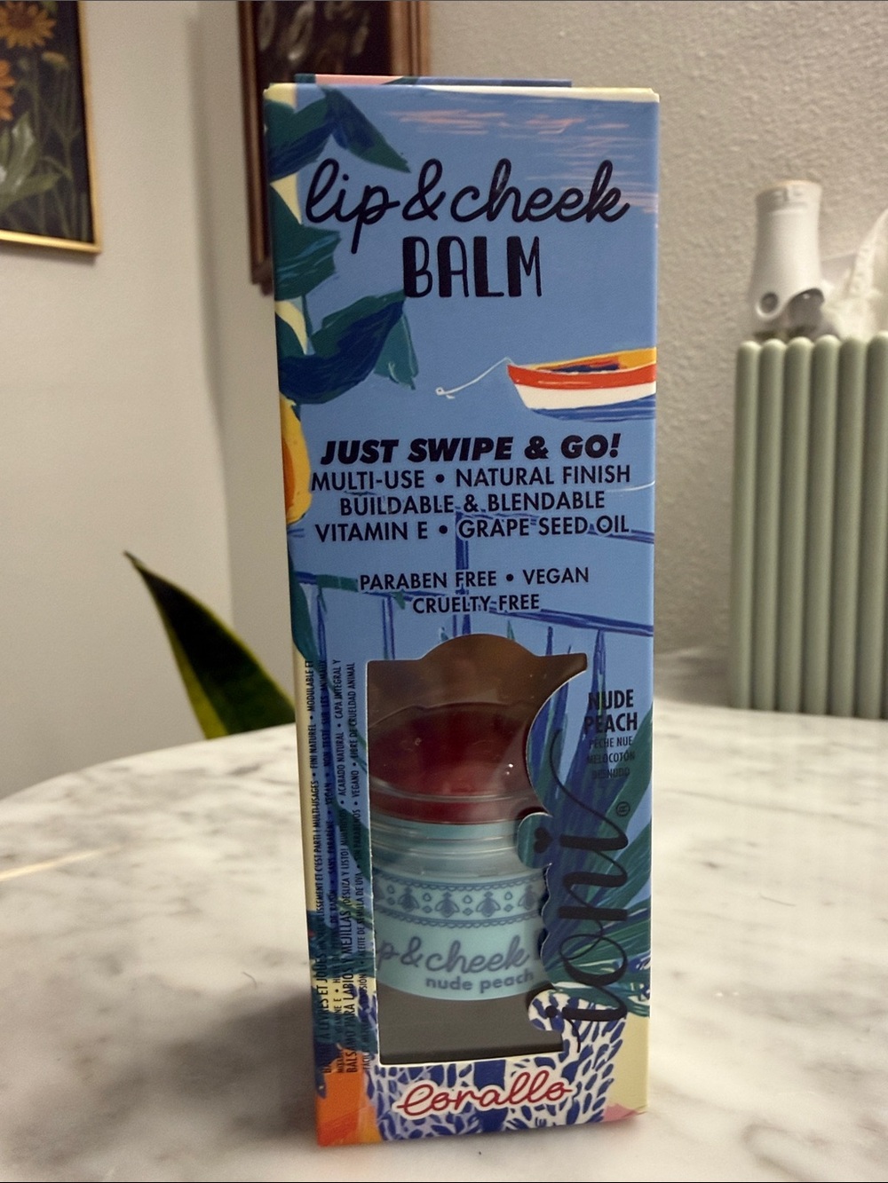 Lip & Cheek Balm - Nude Peach